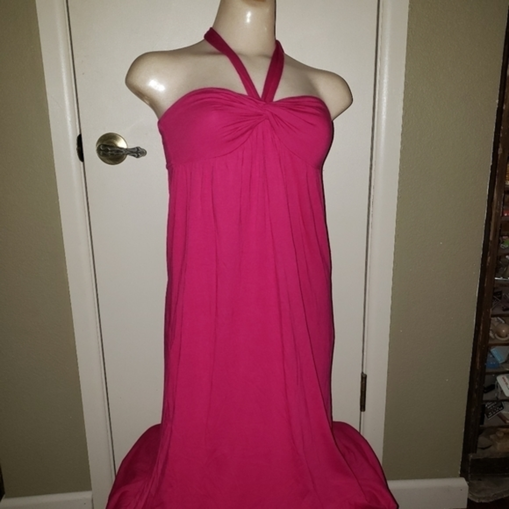 Jersey‎ floor length dress, lounge/pool sarong